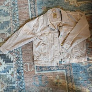 GAP Women's Light Brown Jean Jacket